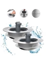 2 Hibbent Upgraded 3 1 Kitchen Sink Drain Strainer And Stoppercombo, Two Pack. Fixed Price $10.99.