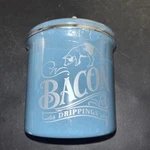 Ayesha Curry Enamel Steel Bacon Grease Can / Container - 4 In.... Fixed Price $34.79.