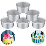 Nuenen 6 Pcs Inch Round Cake Pans Aluminum Mold Smash Baking Cheese. Fixed Price $45.96.