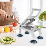 Manual Vegetable Fruit Chopper Cutter Food Onion Veggie Dicer Slicer Kitchen. Fixed Price $125.37.