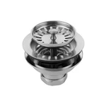 Jaclo #2804-PCH Adjustable Brass Strainer For Kitchen Sink/polished Chrome/read. Fixed Price $20.00.
