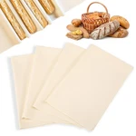 Arkbaodan Bakers Couche For Dough 17" X 29" Linen 4PCS, Beige. Fixed Price $14.75.