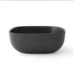 Bamboo Black Bowl Fiberware Ekobo Gusto 15X15XH5.5CM 70CL Set Of 4 Box. Fixed Price $11.20.