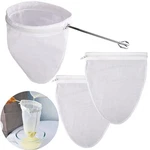 Wmkgg Ultra Fine Mesh Strainer Bags, Reusable Filter Small Size, White. Fixed Price $15.93.