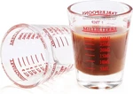 Shot Measuring Cup, 2PCS Glasses, Thick Base Small, Red. Fixed Price $10.10.