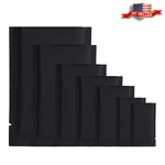 100 Double-sided Matte Black Open Top Mylar Foil Sample Snack Pack Storage Bags. Fixed Price $7.99.