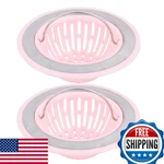Uxcell Plastic Household Kitchen Round Basin Sink Residue Stopper Strainer 2PCS. Fixed Price $37.41.