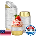 Beasea 200PK 8OZ Disposable Aluminum Foil Baking Cups Ramekins 3.9". Fixed Price $99.61.