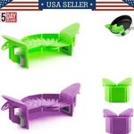 Silicone Clip Strainer Snap Colander Spout Kitchen Gadget Tool Food Drainer. Fixed Price $14.73.