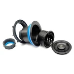 Starstar Kitchen Sink Drain Assembly For 3-1/2-INCH 16X18 Inches, Black. Fixed Price $14.76.