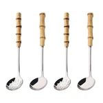 Soup Ladle And Slotted Spoon Set, 304 Stainless Steel Serving Utensils With N.... Fixed Price $25.04.