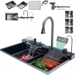 Drop Stainless Steel Multifunctional Smart Kitchen Sink With Digital Display. Fixed Price $169.00.