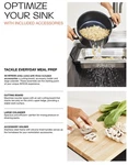 Blanco Inteos 209696 Workstation Cutting Board Colander & Accessories Holder Nib. Fixed Price $250.00.