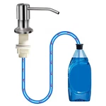 Soap Dispenser For Kitchen Sink, Brushed Nickel Countertop Pum.... Fixed Price $30.77.