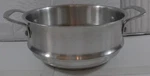 Cuisinart Stainless Universal Steamer Pot Insert 68116-20 V# 30919 W Handles. Fixed Price $19.77.