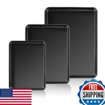 E-far Cookie Baking Set Of 3, Nonstick Metal Pans Jellyroll Trays. Fixed Price $48.83.