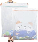 Tenn Well Extra Large Mesh Laundry Bags, 2 Pack 43 35 Inch Jumbo Delicates. Fixed Price $17.52.