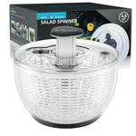 Smile Mom Salad Spinner Small Lettuce Kitchen Gadgets 3.8QT, White. Fixed Price $24.44.