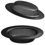 2 Pcs Black Stainless Steel Mesh Sink Drain Strainer, 4.5" Top / 3" Kitchen F.... Fixed Price $17.09.