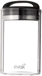 Prepara Evak Fresh Saver Airless Canister Glass & Stainless Medium Soft Touch. Fixed Price $29.45.