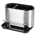 Wskc Sink Sponge Holder, Stainless Steel Caddy For Medium, Silver. Fixed Price $24.50.
