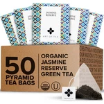 Organic Reserve (jasmine Tea) 50 Pyramid Bag Sachets. Fixed Price $68.63.