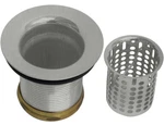 Westbrass D218-20 Stainless Steel Junior Basket Strainer Fits Opening Nib. Fixed Price $15.99.
