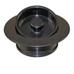Universal Replacement Disposal Flange And Stopper Trim Set, Powder Coat Black. Fixed Price $25.07.