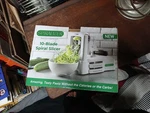 Vegetable Slicer Spiralizer 7BLADE Strongest And Heaviest Open Box. Fixed Price $18.99.