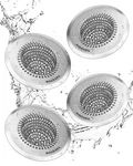 Sink Drain Strainer, Reversible Easy Clean Mesh With 304 Stainl.... Fixed Price $47.26.