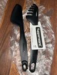 Tupperware *new* Black Interlocking Tongs -2 1- Kitchen Tool Utensil. Fixed Price $15.00.