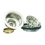 Brasscraft 3-1/2" Wing Nut Locking Style Basket Strainer With And Washer. Fixed Price $39.99.