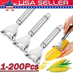 Stainless Steel Corn Cob Peeler Stripper Remover Kitchen Cutter Thresher Tool Us. Fixed Price $380.49.