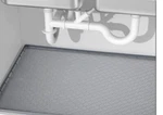 Under Kitchen Sink Mat (34X 22) Silicone Waterproof. Fixed Price $19.99.
