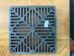 Nds In. Square Catch Basin Drain Grate Black Plastic Model 1211G -free Ship. Fixed Price $19.99.