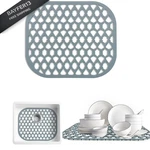 Samsier Protectors For Kitchen Sink, 13 X11 Gray. Fixed Price $15.66.