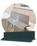 Dearcus Kitchen Sink Splash Guard 19.7 Inches - Soft Silicone Water Shield, Stro. Fixed Price $53.11.