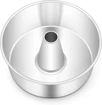 Teamfar 10INCH Angel Food Cake Pan, Stainless Steel With Tube, Healthy. Fixed Price $38.22.