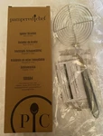 Pampered Chef Spider Strainer Stainless Steel Dishwasher Safe New Sealed. Fixed Price $15.00.