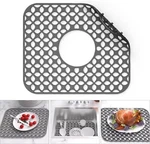 Toovem Kitchen Silicone Sink Mat 13.58X11.6'' For Bottom Of Center Drain. Fixed Price $8.00.