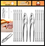 12-PIECE Seafood Tool Set Lobster Crab Crackers & Forks Shellfish Lovers. Fixed Price $16.99.