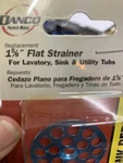 Danco Flat Strainer Chrome 5/8" #80061. Fixed Price $5.99.