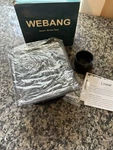 Webang Square Shower Floor Drain With Flange Matte Black 304 Stainless Steel 6". Fixed Price $18.95.