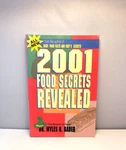 2001 Food Secrets Revealed Myles Bader New 4607. Fixed Price $8.23.