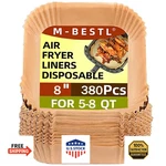 M-bestl 380 Pcs Food Grade Parchment Paper Liners Inch Oil-proof Non-stick For. Fixed Price $40.26.