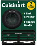 Cuisinart 2 Piece Sink Set Drain Strainer With Stainless Steel Rim & S.... Fixed Price $30.65.
