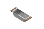 Julien 205224 Colander For 17" Sink Stainless Steel With Walnut Wood Handles New. Fixed Price $169.00.