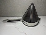 Adcraft 8' Stainless Steel Fine Mesh Cap Strainer 9" Handle. Fixed Price $23.99.