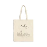 London England Big Ben Cotton Canvas Bag, Travel Tote, Shopping. Fixed Price $15.99.