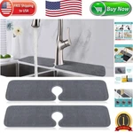 Luxury Microfiber Sink Splash Guard Mats - Dual Pack 24'' 5.1'' For Kitchens. Fixed Price $15.99.